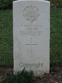 Salonika (Lembet Road) Military Cemetery - Davies, Richard